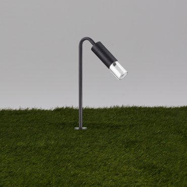 Nova Luce Aether - tuinpaal op piek - 17 x 51 cm - 5W LED incl. - IP65 - donker antraciet