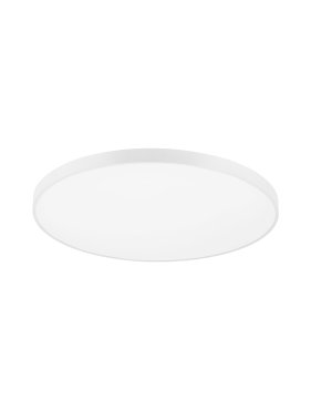 Nova Luce Perfect Profile - plafondlamp op afstandsbediening (incl.) - Ø 100 x 10 cm - 120W dimbare LED incl. - 2700K-6000K - wit