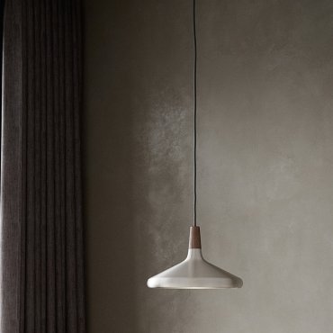 Design for the People Nori 39 - hanglamp - Ø 39 x 31 cm - geborsteld staal