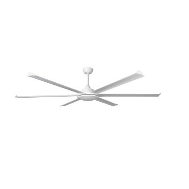 Faro Rotterdam 20 XL - plafondventilator met licht en afstandsbediening - Ø 200 cm - 32W LED incl. - mat wit