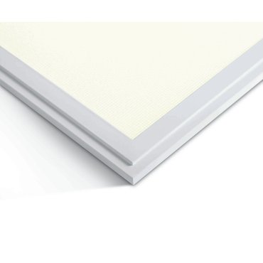 ONE Light Square UGR17 &amp; UGR19 Office Panels - inbouw plafond/hanglamp - 59,5 x 59,5 x 2,9 cm - 40W LED incl. - wit - warm witte lichtkleur
