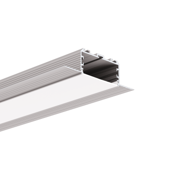Klus Kozel-50 - inbouw ledprofiel - 4,55cm vensterbreedte - aluminium