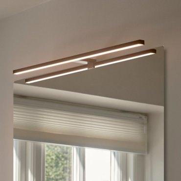 Nordlux Marlee 80 - wandlamp - 80 x 14,2 x 9,6 cm - 11,5W LED incl.  - IP44 - zwart