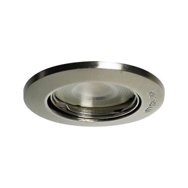 Nordlux Mixit - inbouwspot - Ø 85 mm, Ø 76 mm inbouwmaat - IP23 - geborsteld staal