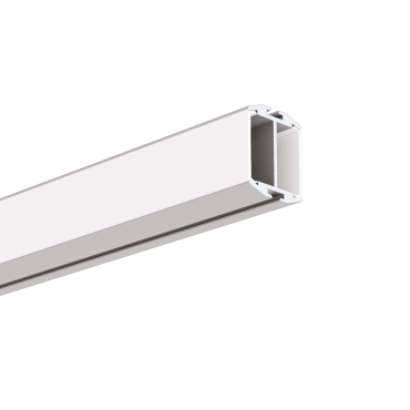 Klus Giza-duo-ll - ledprofiel - 2,35 x 2,9 cm - geanodiseerd zilver