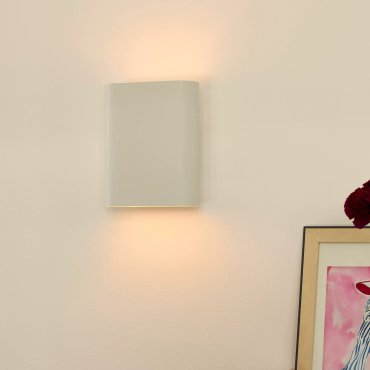 Lucide Ovalis - wandverlichting - 16 x 8,5 x 20 cm - wit