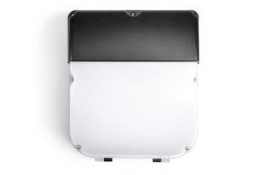Integral LED Slim - buiten wandlamp met sensor - 11,5 x 26,5 x 30,6 cm - 30W LED incl. - instelbare lichtkleur - IP65 - zwart
