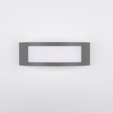 Nova Luce Zenith - buiten wandverlichting - 30,3 x 10 x 9 cm - IP44 - donkergrijs