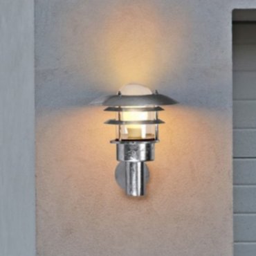 Nordlux Lønstrup - buiten wandverlichting - 22 x 26,5 cm - IP44 - gegalvaniseerd staal
