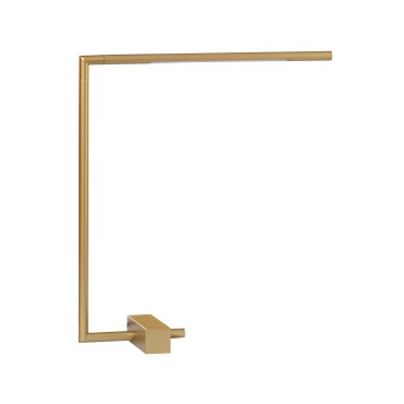Nova Luce Raccio - tafellamp - 36,5 x 12 x 40 cm - 6,8W LED incl. - goud messing