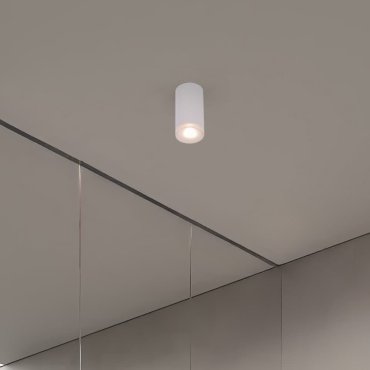 Nova Luce Mao - plafondlamp - Ø 5,5 x 10,8 cm - IP44 - zandwit