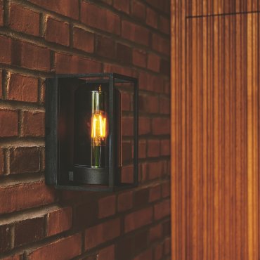 Nordlux Griffin - buiten wandverlichting - 13 x 23,2 x 15,6 cm - IP44 - gerookt