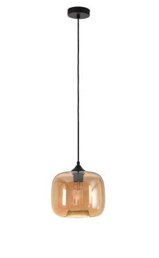 Artdelight Preston - hanglamp - Ø 24 x 178 cm - amber