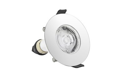 Integral LED Sydney - inbouwspot -  Ø 85 mm, Ø 70 mm inbouwmaat -  IP65 - chroom