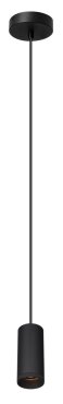Artdelight Milano - hanglamp - Ø 6,5 x 150 cm - zwart