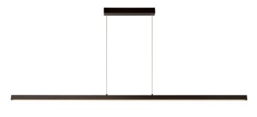 Artdelight Kondora - hanglamp - 2 x 147,7 cm x 200 cm - 36W dimbare led 2700K/3000K incl. - zwart