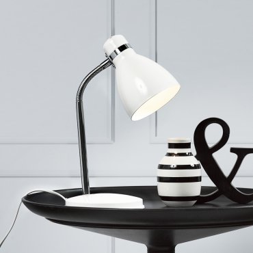 Nordlux Cyclone 11 - bureaulamp - 33 cm - wit