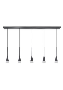 ETH Defender - hanglamp - 120 x 12 x 200 cm - zwart