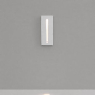 Nova Luce Aizen - inbouw wandverlichting - 5 x 13,5 x 6,5 cm - 3W LED incl. - IP65 - zandwit