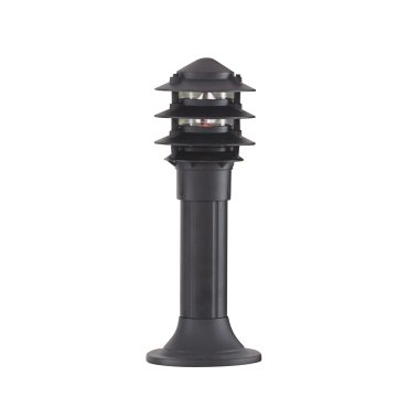 Searchlight Outdoor Posts - tuinpaal - Ø 17 x 45 cm - IP44 - zwart