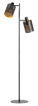 ETH Laser - vloerlamp - Ø 15 x 30 x 166 cm -  zwart