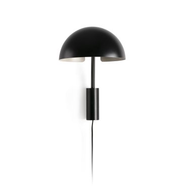 Faro Dominica - wandverlichting met schakelaar - 32,9 x 25 x 50,2 cm - mat zwart