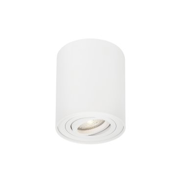 Nova Luce Gozzano - opbouwspot - Ø 9,6 x 12,5 cm - wit