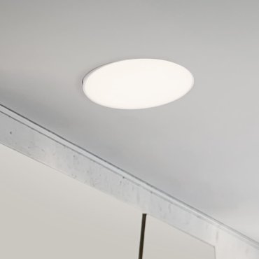 Nova Luce Perfect Profile Trimless - inbouwspot op afstandsbediening (incl.) - Ø 640 mm, 625 mm inbouwmaat - 40W dimbare LED incl. - 2700K-6000K - wit