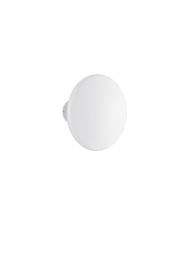 Nova Luce Onut - wandlamp - Ø 17 x 12 cm - 14W LED incl. - wit