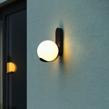 Nordlux Dalius - buiten wandverlichting - 21,8 x 18 x 30,5 cm - IP44 - zwart