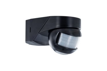 Integral LED - PIR-sensor met dubbele detector - 7,2 x 7,5 x 11,8 cm - IP54 - mat zwart
