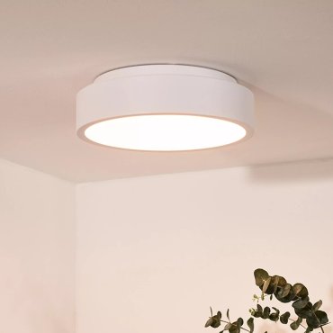 Lucide Talowe - plafondverlichting - Ø 30 x 8 cm - 20W dimbare LED incl. - wit