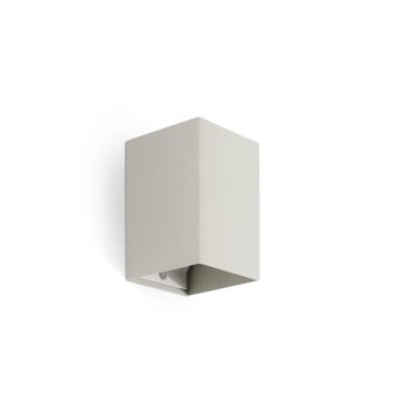 Faro Lune - wandlamp - 8 x 10 x 6,5 cm - grijs