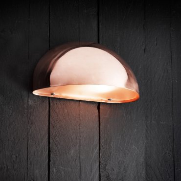 Nordlux Scorpius - buiten wandverlichting - 20 x 10 cm - IP23 - koper