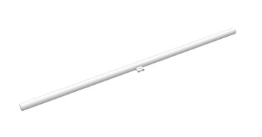 Daylight Italia LED lamp - Linea porcelain - Ø 3 x 100 cm - S14d - 9W dimbaar - 2700K - opaal