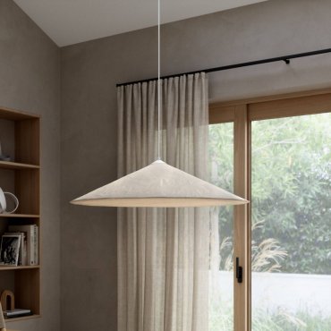 Design for the People Hill - hanglamp - Ø 85 x 331 cm - wit