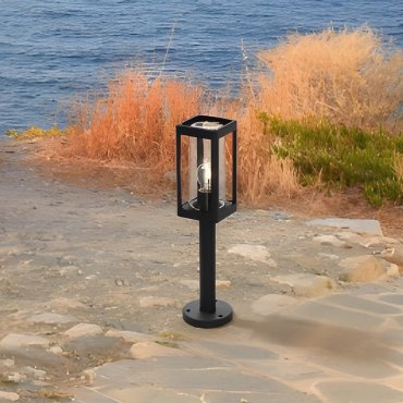 Nova Luce Figo - tuinpaal - 11 x 50 x 11 cm - IP54 - donker antraciet