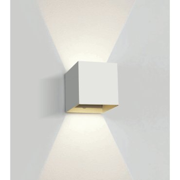 ONE Light Outdoor Wall Dark Lights - buiten wandverlichting - 11,1 x 9,5 x 11 cm - 2 x 3W LED incl. - IP54 - zwart