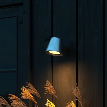 Nordlux Aleria - buiten wandverlichting - 14,7 x 11,5 x 11,3 cm - IP44 - gegalvaniseerd staal