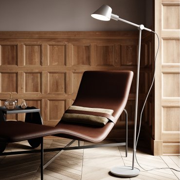 Design for the People Stay - vloerlamp - 58 x 25 x 129,2 cm - grijs