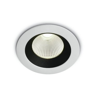 ONE Light Dark Light Range - inbouwspot - Ø 85 mm, Ø 75 mm inbouwmaat - 12W dimbare LED incl. - IP65 - wit - witte lichtkleur