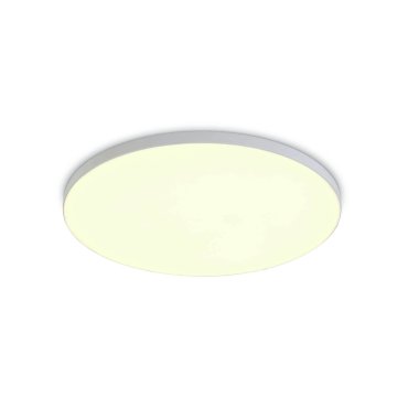 ONE Light Floating Panels Range - inbouw plafondverlichting - Ø 12 x 2,4 cm - 10W LED incl. - wit - warm witte lichtkleur
