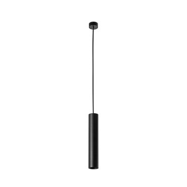 Faro Stan - hanglamp - Ø 6 x 33 cm - mat zwart