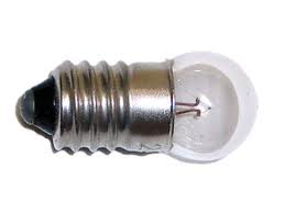 ETH - buislamp - Ø 1,5 x 2,9 cm - E10 - 5W dimbaar - transparant