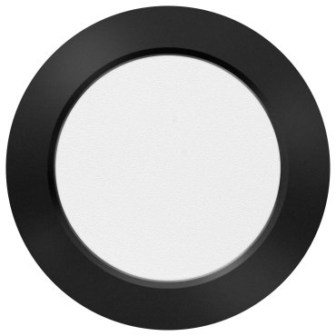 ETH Ruby - inbouwspot - Ø 165 mm - 150 mm inbouwmaat - 88W LED incl. - IP44 - zwart