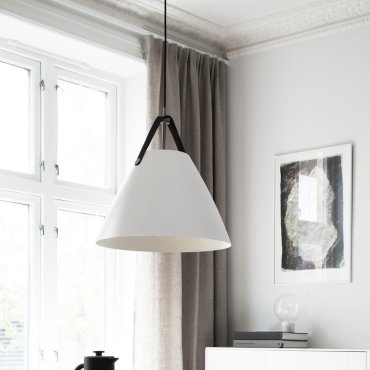 Design for the People Strap 36 - hanglamp - Ø 36 x 343,75 cm - wit