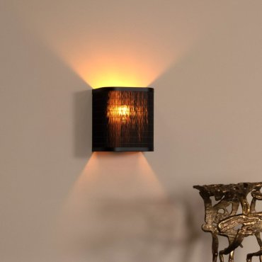 Lucide Tagalog - wandlamp - 18 x 13 x 20 cm - zwart