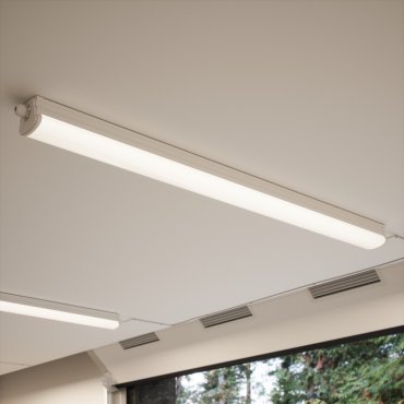 Nordlux Oakland 60 Single Batten - 63,2 cm - 12W LED incl. - IP65 - wit