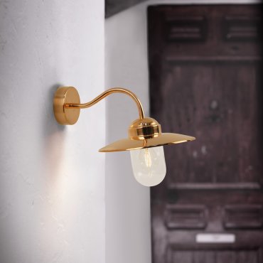 Nordlux Luxembourg - buiten wandverlichting - 26 x 27 cm - IP54 - koper
