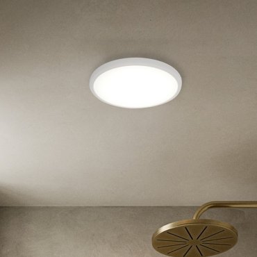 Nordlux Smart Oja - plafondverlichting - slimme verlichting - Ø 29,4 x 2,3 cm - 15W LED incl. - 2700K-6500K - wit
